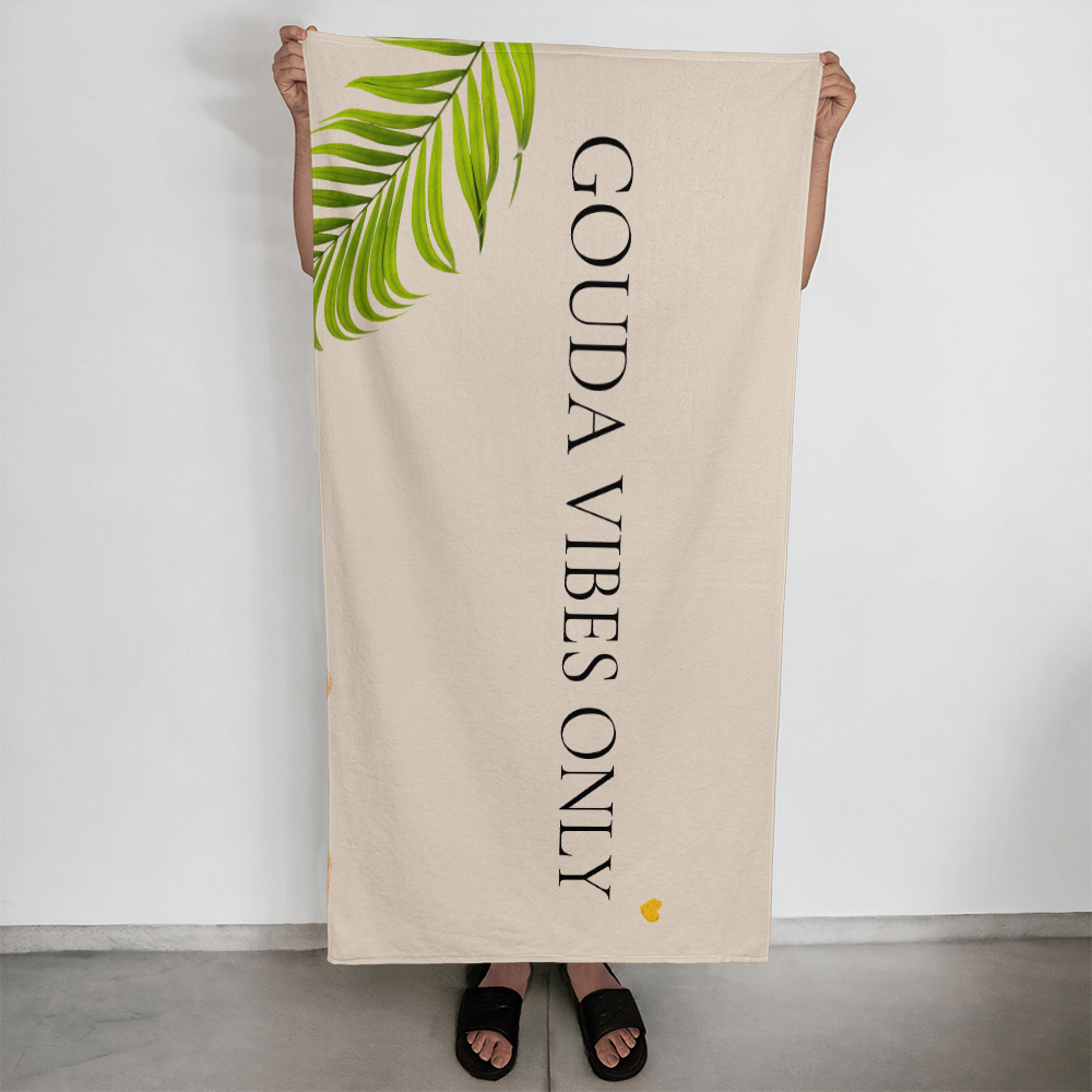 Gouda Vibes Only | Summer Lounge Towel