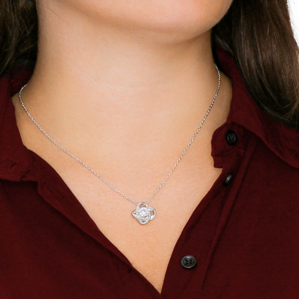 Love Knot Necklace — You're My Favorite Snack