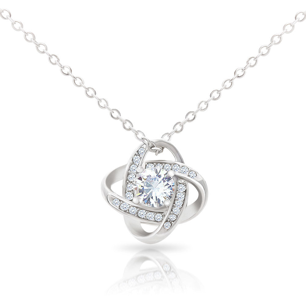 Love Knot Necklace — You're My Favorite Snack